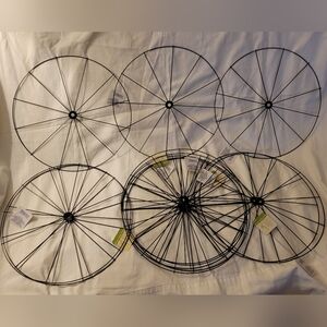 Bundle Of 11 Bicycle Wreath Wire Ring Forms. Flowers, Holidays, Gifts